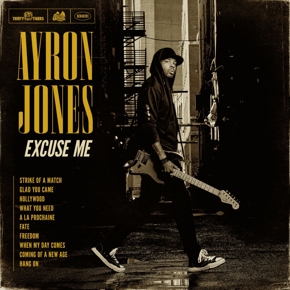 the album cover for Ayron Jones - Excuse Me