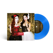 the album cover for Olivia Rodrigo / Chappell Roan - expectations [LA behavior Blue Translucent 7" Single]
