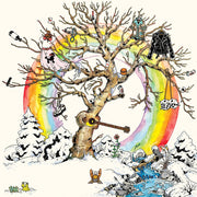 the album cover for North Americans - Long Cool World [Indie Exclusive Limited Edition Cream LP]