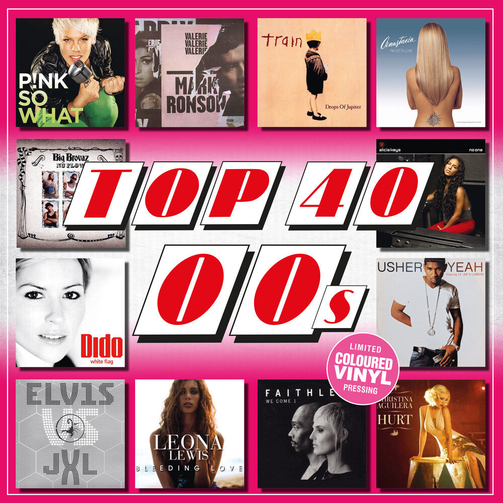 the album cover for Top 40 00s / Various - Top 40 00s / Various [Colored Vinyl] (Ofgv) (Spla) (Hol)