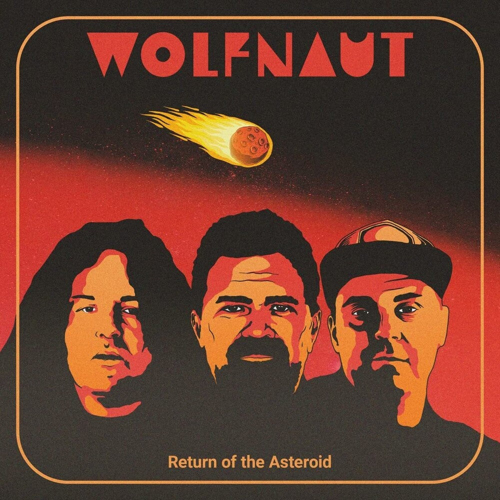 the album cover for Wolfnaut - Return Of The Asteroid