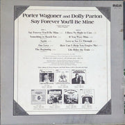 Porter Wagoner and Dolly Parton : Say Forever You'll Be Mine (LP, Album, Ind)