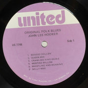 John Lee Hooker : Original Folk Blues (LP, Comp, RE)