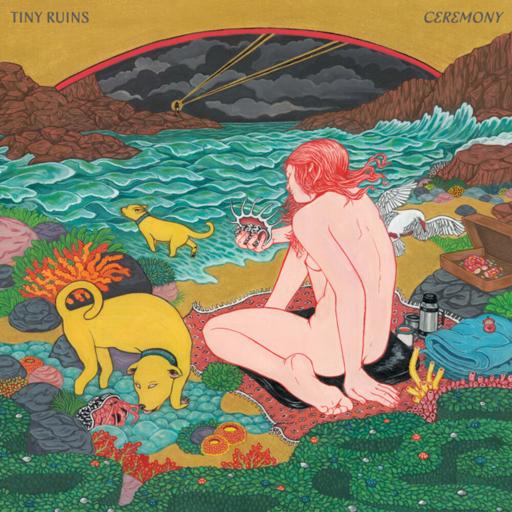 the album cover for Tiny Ruins - Ceremony