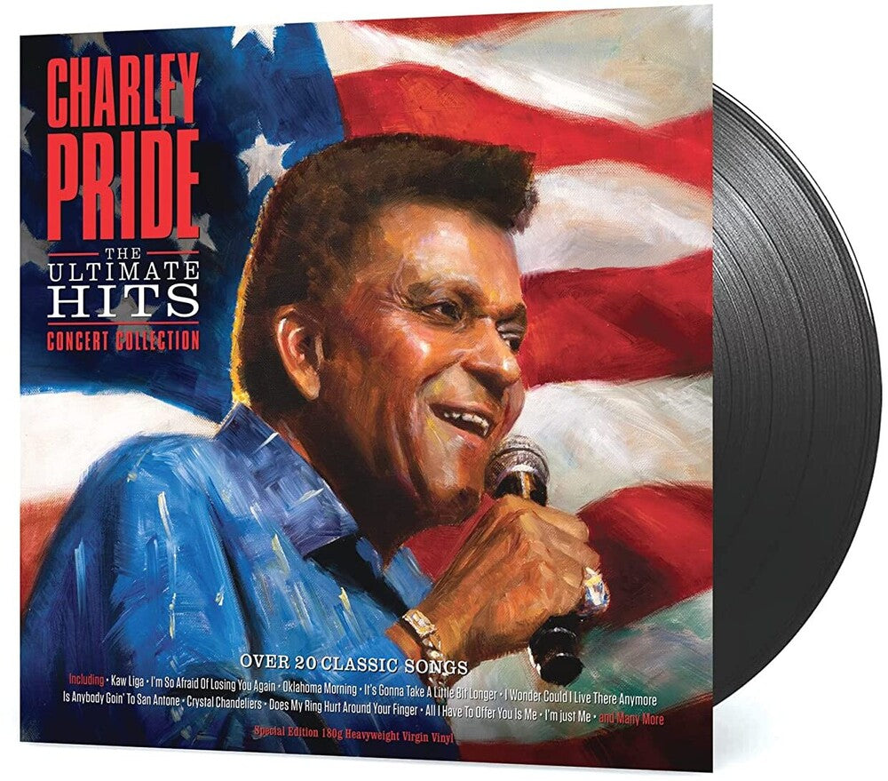 the album cover for Charlie Pride - Ultimate Hits (Uk)