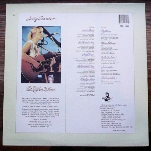Sally Barker : This Rhythm Is Mine (LP, Album)