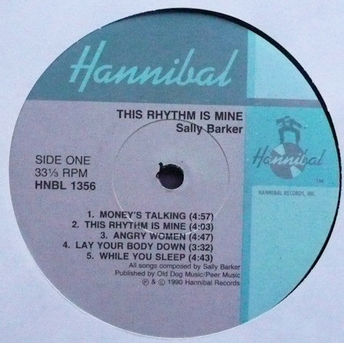 Sally Barker : This Rhythm Is Mine (LP, Album)