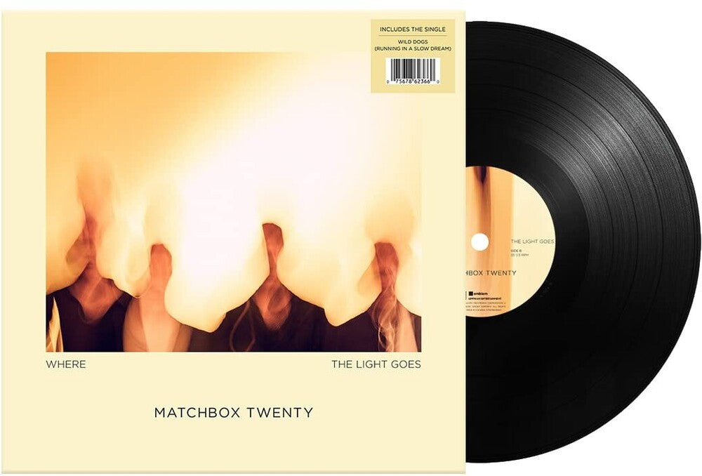 the album cover for Matchbox Twenty - Where The Light Goes [LP]