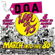 the album cover for Doa - War On 45 - 40th Anniversary (Bonus Tracks) [Colored Vinyl]