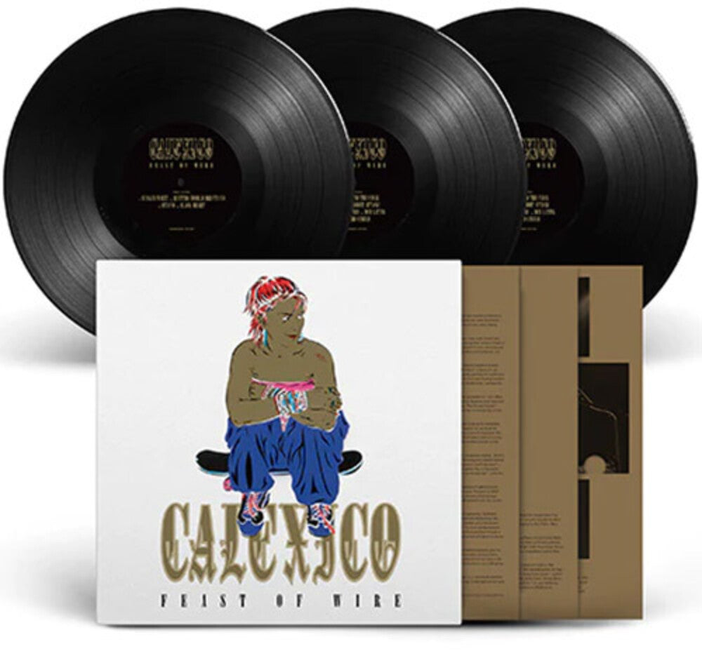 the album cover for Calexico - Feast of Wire: 20th Anniversary Deluxe Edition [3LP]