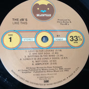 The dB's : Like This (LP, Album, RE, RM)