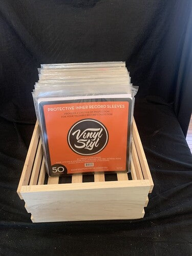Vinyl Styl VS-RS-05 Metro LP Crate 12 Inch LP Record Storage 85 to 95 Capacity