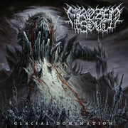 the album cover for Frozen Soul - Glacial Domination