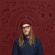 the album cover for Allen Stone - Building Balance [Blue & Red LP]