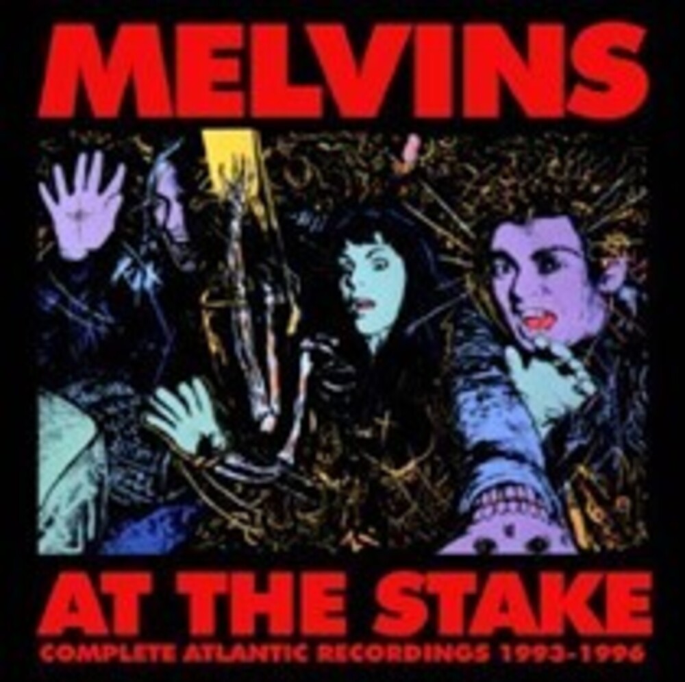 the album cover for Melvins - At The Stake: Atlantic Recordings 1993-1996 [3CD]