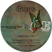 The Doors : Absolutely Live (2xLP, Album, Ter)