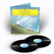 the album cover for Joe Hisaishi, Royal Philharmonic Orchestra - A Symphonic Celebration - Music from the Studio Ghibli Films of Hayao Miyazaki [LP]
