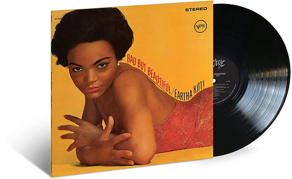 the album cover for Eartha Kitt - Bad But Beautiful (Verve By Request Series)