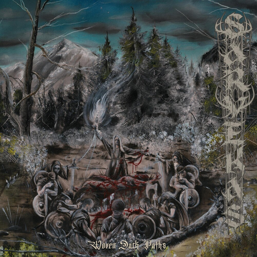 the album cover for Sarvekas - Woven Dark Paths [Limited Edition]