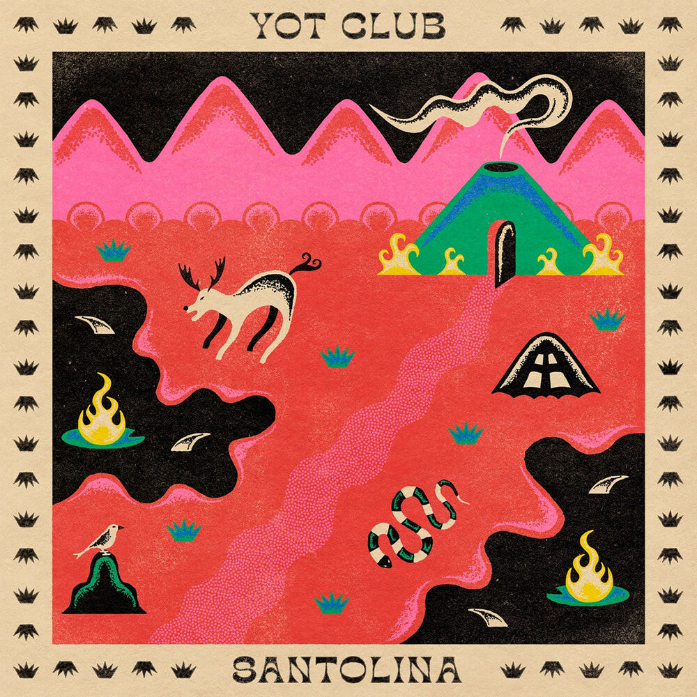 the album cover for Yot Club - Santolina [Colored Vinyl] (Crem) (Pnk)