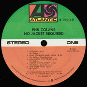Phil Collins : No Jacket Required (LP, Album, SP )