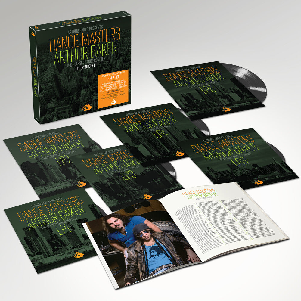 the album cover for Arthur Baker Presents Dance Masters / Various - Arthur Baker Presents Dance Masters / Various (Uk)