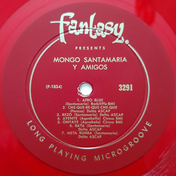 Mongo Santamaria : Mongo (LP, Album, Mono, Red)