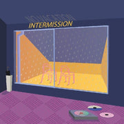 the album cover for No Vacation - Intermission [Colored Vinyl] (Pnk) (Ylw)