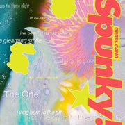 the album cover for Grrrl Gang - Spunky! [Opaque Pink LP]