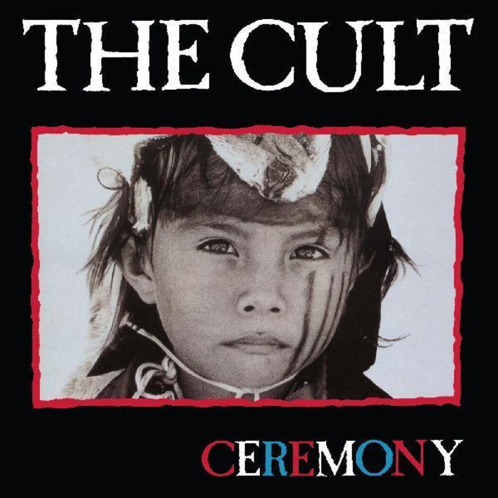the album cover for Cult - Ceremony (Blue) [Colored Vinyl] (Red) [Indie Exclusive]