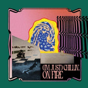 the album cover for Carlos Nino  & Friends - I'm Just Chillin' On Fire [Colored Vinyl] [Limited Edition] (Pnk) [With Booklet]