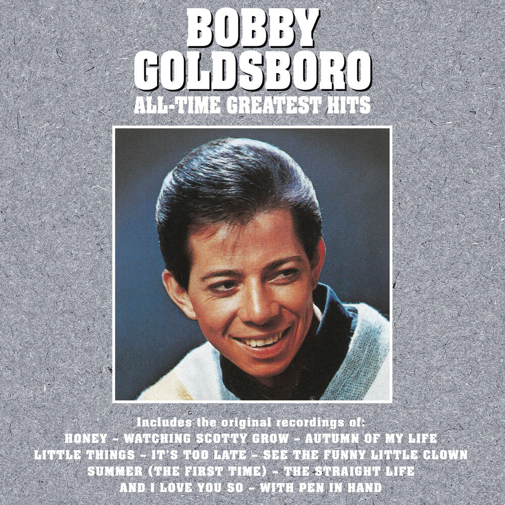 the album cover for Bobby Goldsboro - All-Time Greatest Hits