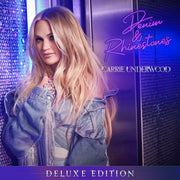 the album cover for Carrie Underwood - Denim & Rhinestones [Deluxe Edition Picture Disc 2 LP]