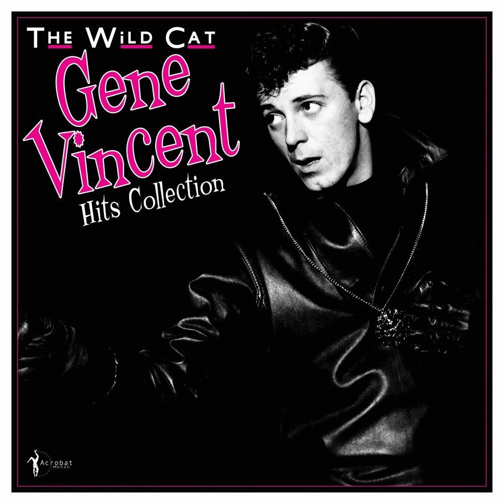 the album cover for Gene Vincent - Wild Cat 1956-62