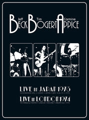 the album cover for Beck Bogert & Appice - Live 1973 & 1974