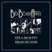 the album cover for Beck Bogert & Appice - Live 1973 & 1974