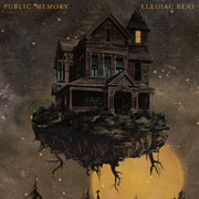 the album cover for Public Memory - Elegiac Beat - Custard Yellow [Colored Vinyl] (Ylw)