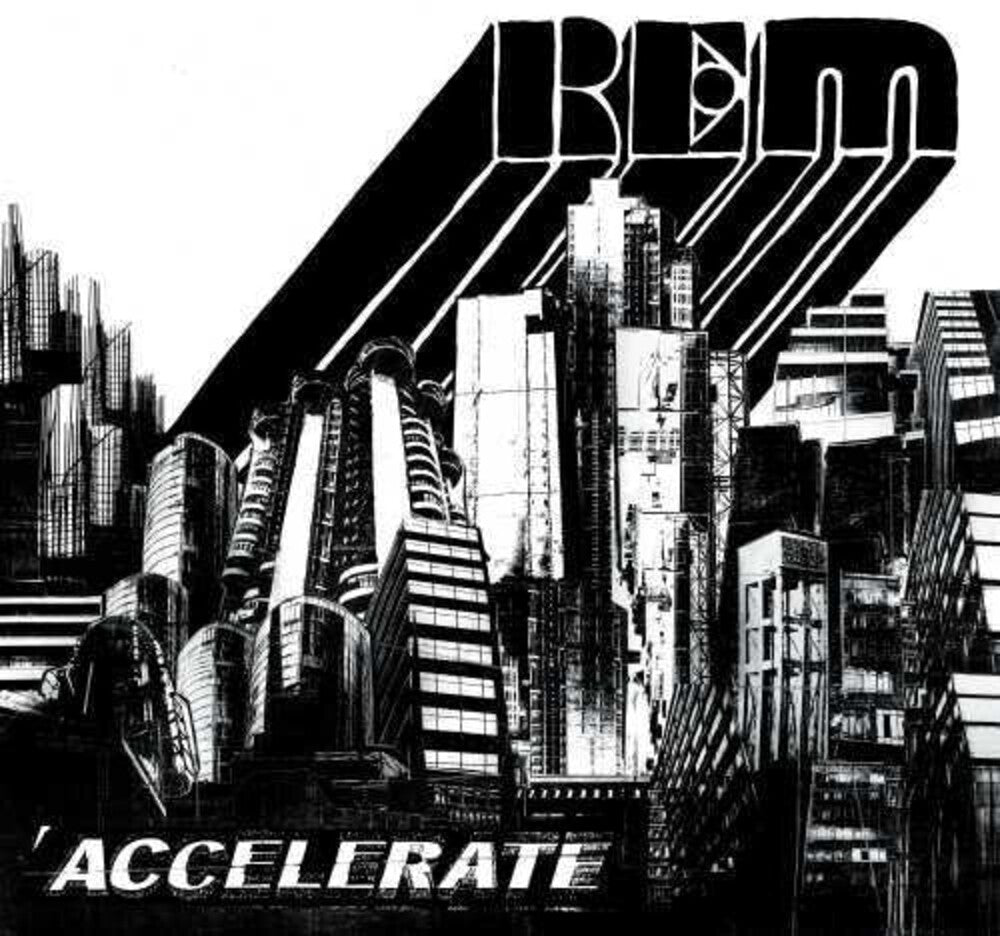 the album cover for R.E.M. - Accelerate [LP]