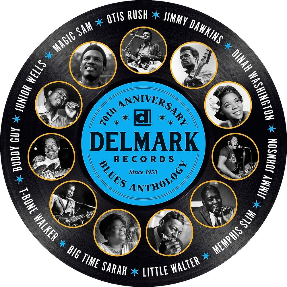 the album cover for 70th Anniversary Blues Anthology / Various - 70th Anniversary Blues Anthology / Various