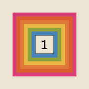 the album cover for Lack Of Afro - Square One [Colored Vinyl] (Pnk) (Uk)