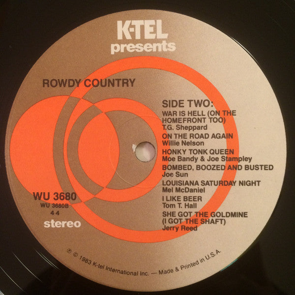 Various : Rowdy Country (LP, Comp, 44)