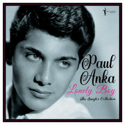 the album cover for Paul Anka - Lonely Boy: Greatest Singles 1957-62