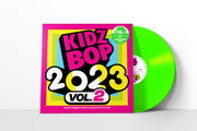 the album cover for Kidz Bop - KIDZ BOP 2023 Vol. 2 [Neon Green LP]