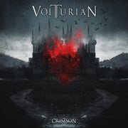 the album cover for Volturian - Crimson [Colored Vinyl] [Limited Edition] (Red)