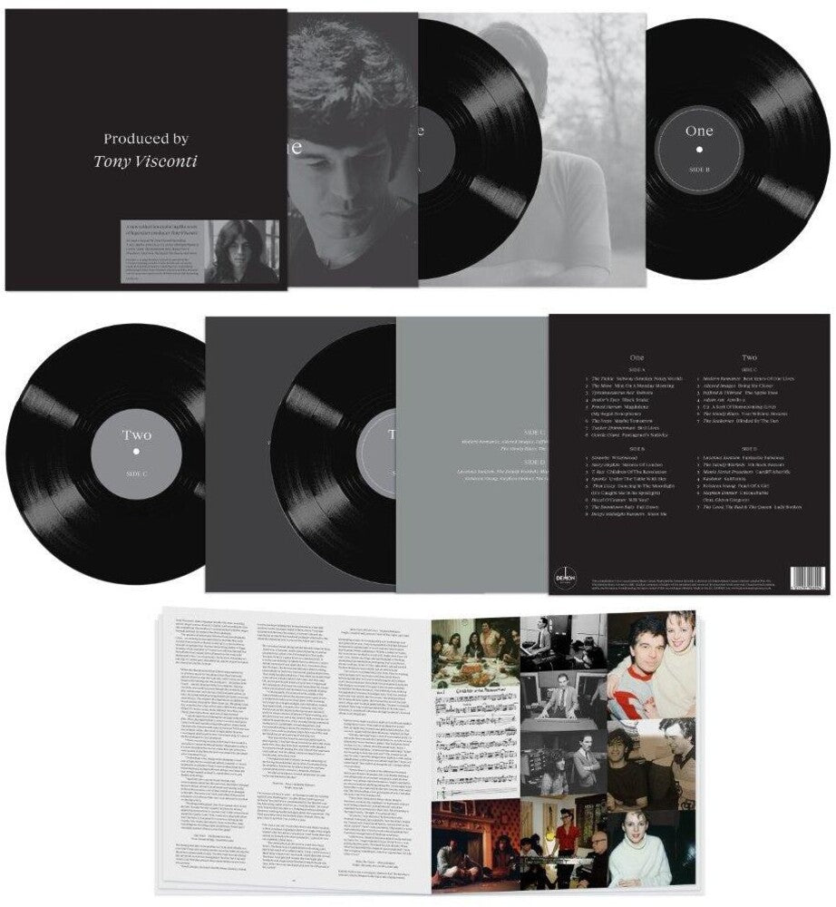 the album cover for Produced By Tony Visconti / Various - Produced By Tony Visconti / Various (Uk)