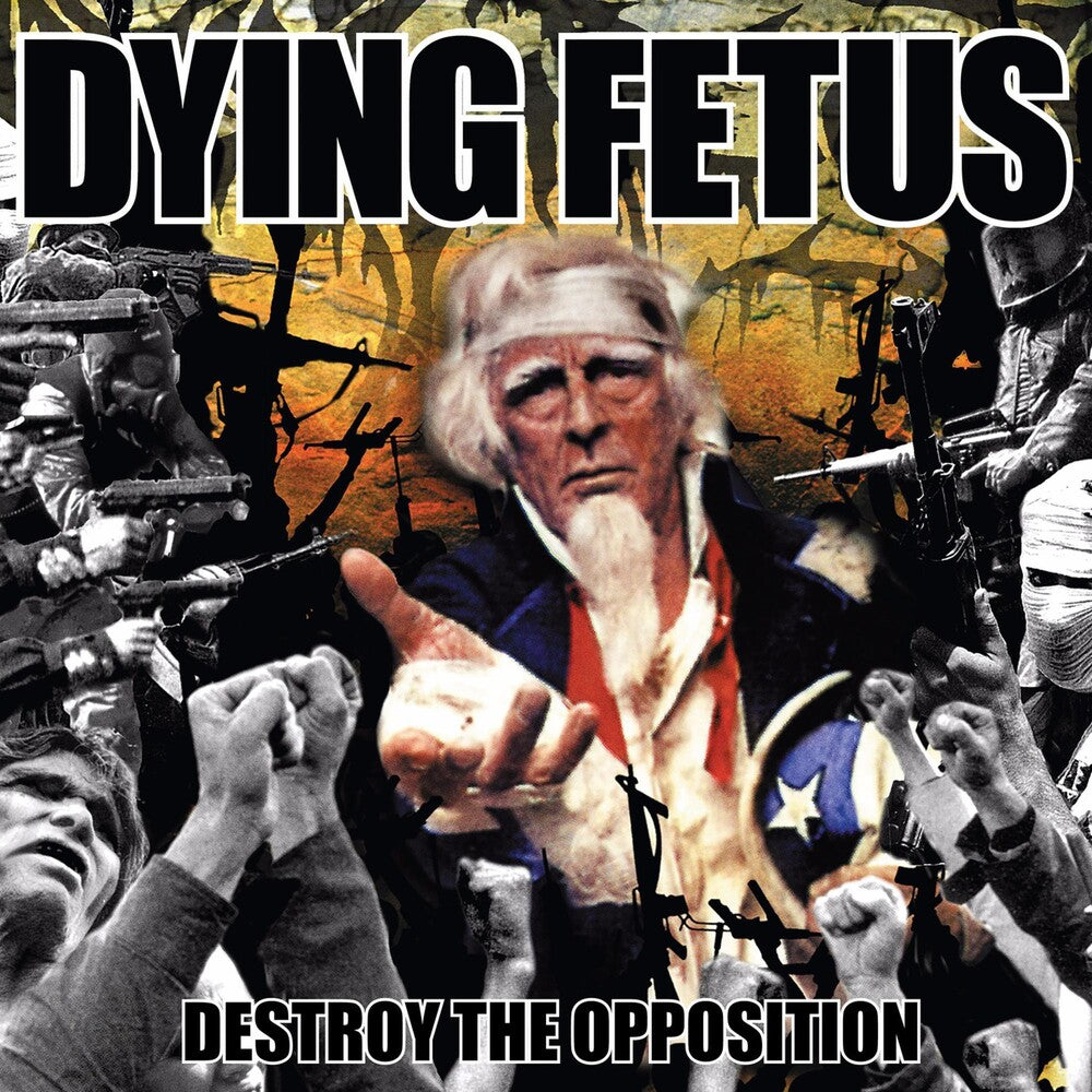 the album cover for Dying Fetus - Destroy The Opposition [Colored Vinyl] (Red)