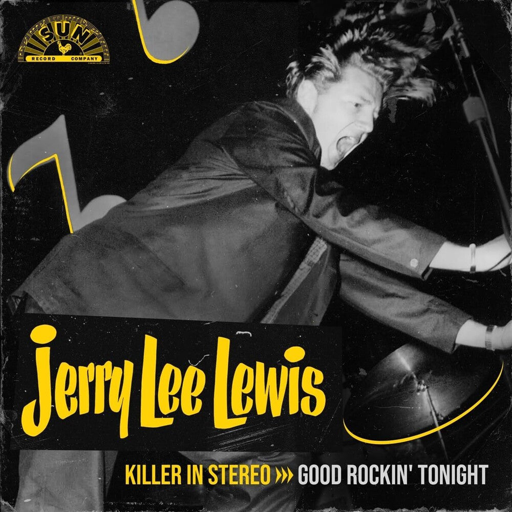 the album cover for Jerry Lewis  Lee - Killer In Stereo: Good Rockin' Tonight