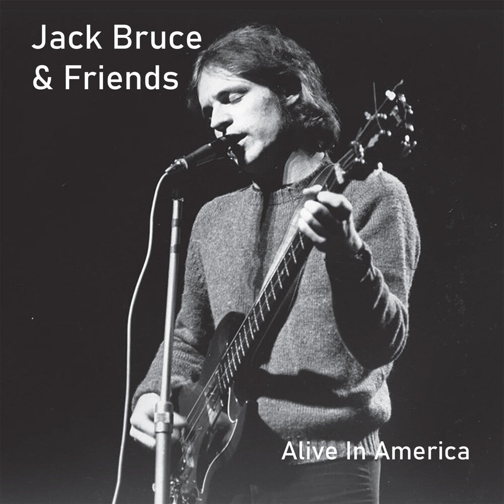 the album cover for Jack Bruce - Alive In America [Colored Vinyl] [Clear Vinyl] (Gate)