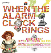 the album cover for When The Alarm Clock Rings: Compendium Of British - When The Alarm Clock Rings: Compendium Of British
