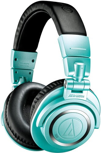 Audio Technica ATH-M50XBT2IB Bluetooth Professional Studio Monitor Headphones (Ltd Ed Ice Blue)